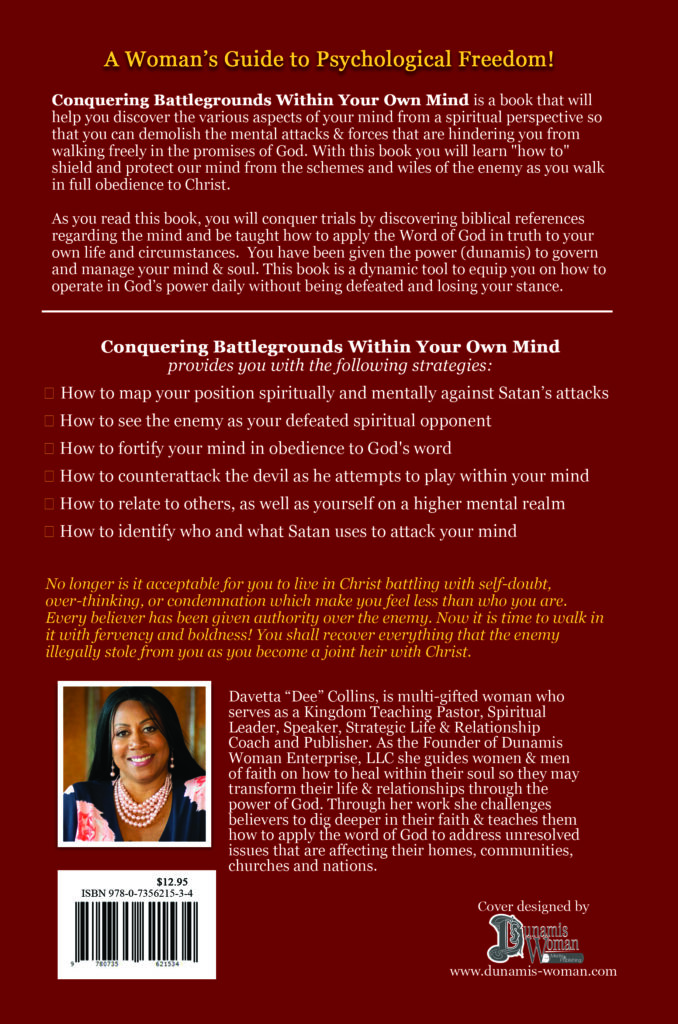 Conquering Battlegrounds Within Your Own Mind - Dunamis Woman