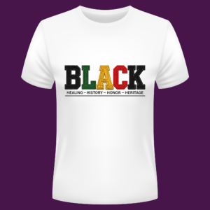 Black Africa Healing Shirt